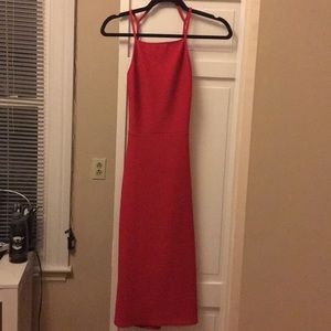 Beautiful “Oh my love” red dress size small.
